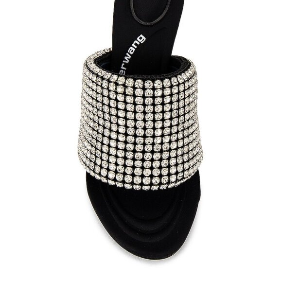 Authentic Alexander Wang Sienna Crystal Slide Sandal Size 36 New in Box - Picture 4 of 11